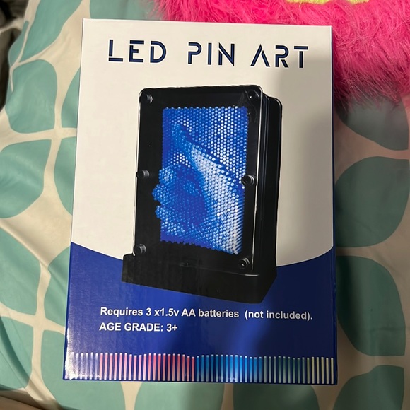 Led pin art thing super color never used - Picture 1 of 4